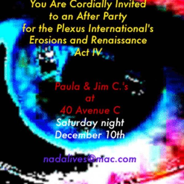 111 invitation party cuando purgatorio 1985