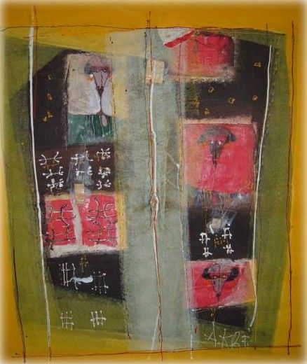 Plexus Original Art work by Kre MBaye, 2004