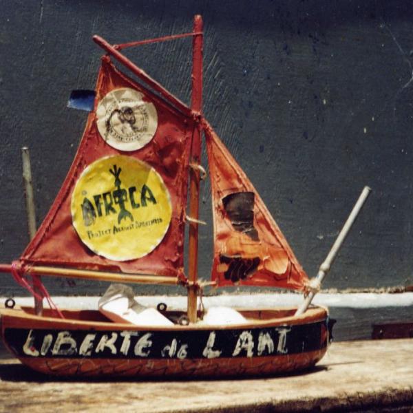 Plexus Original Artwork Liberte de l'Art by Gaetano Brundu, 1988