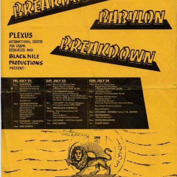 25 1983 new york break down babylon breakdown
