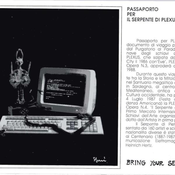 1987 Passport for Plexus Serpent