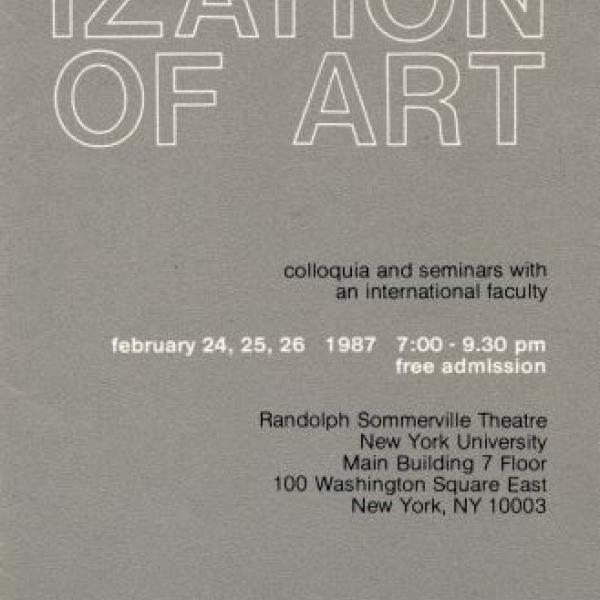 266 1987 icasa dematerialition of art