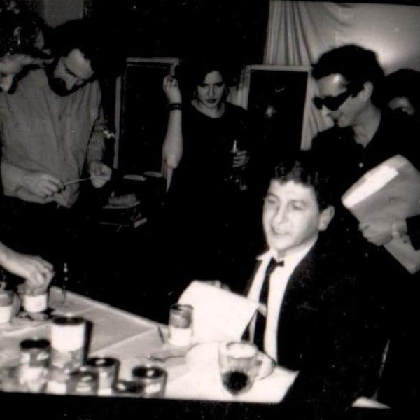 266 peter fend eating and writing