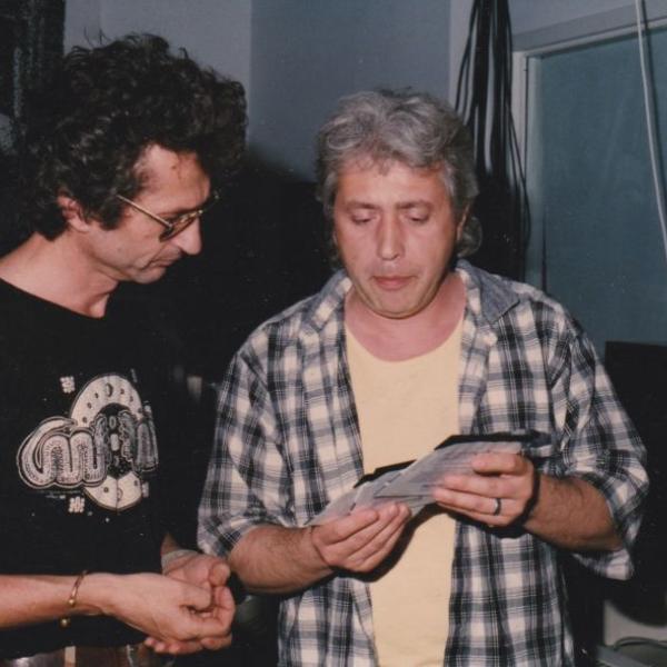 271 sandro and george with disks