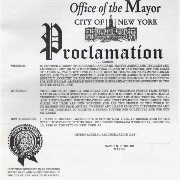 1992 Human Rights Day New York