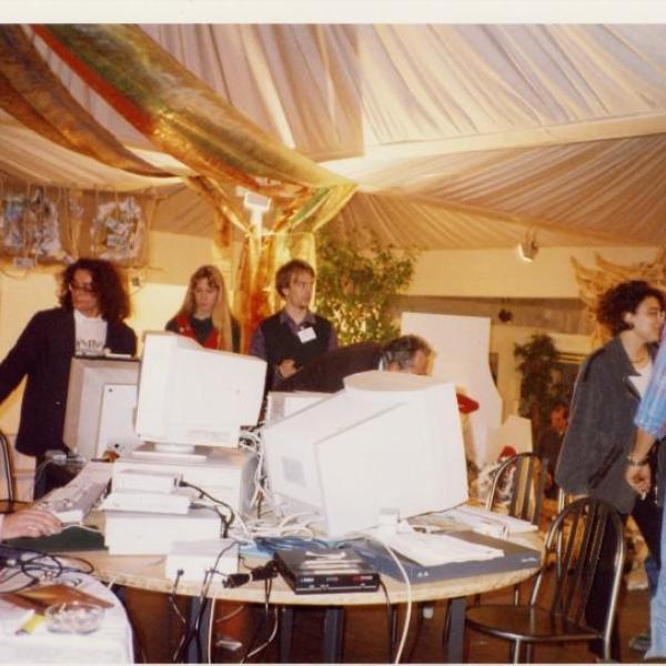 79 1996 rome palazzo arca computers panoramica