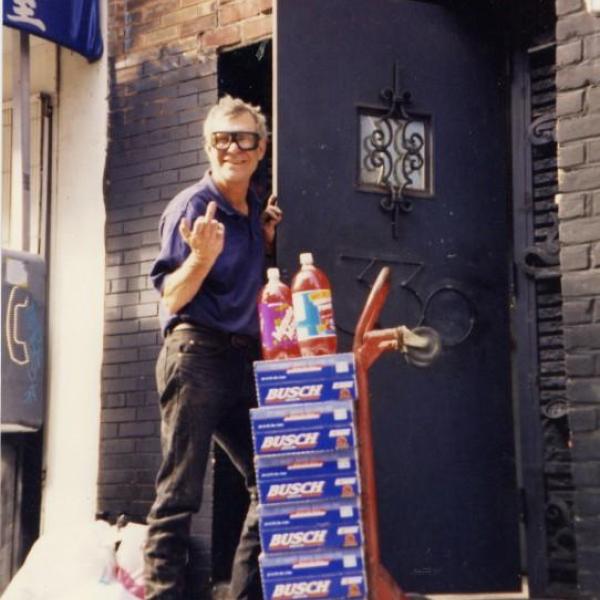 81 1997 new york party ray entrance