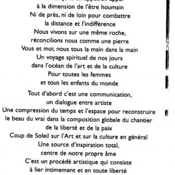 92 triangle de l art brochure invitation