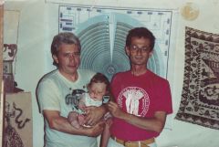 george and sandro with my son rodolfo and matrix 240